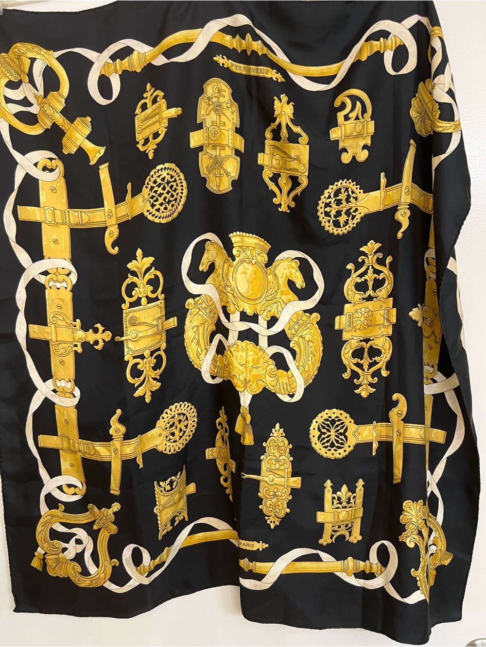 Hermes Authentic Scarf with Box - Picture 6 of 11